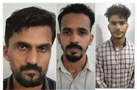 കണ്ണൂരില്‍ അറസ്റ്റിലായവര്‍/ ടിവി ദൃശ്യം