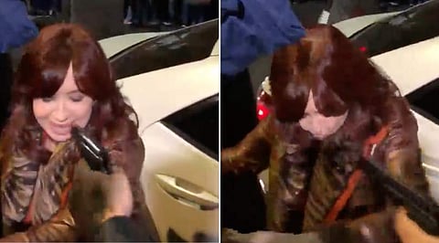 അര്‍ജന്റീനയുടെ വൈസ് പ്രസിഡന്റിന് നേര്‍ക്ക് വധശ്രമം/ഫോട്ടോ: ട്വിറ്റര്‍