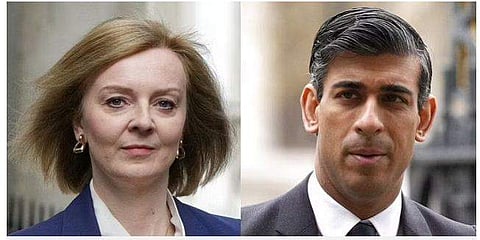 ലിസ് ട്രസ്സും ഋഷി സുനകും/ ഫയല്‍