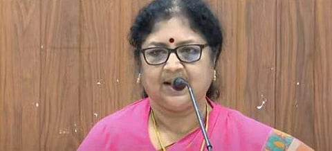 മന്ത്രി ആര്‍ ബിന്ദു പ്രവേശന പരീക്ഷാഫലം പ്രഖ്യാപിക്കുമ്പോള്‍, സ്‌ക്രീന്‍ഷോട്ട്‌