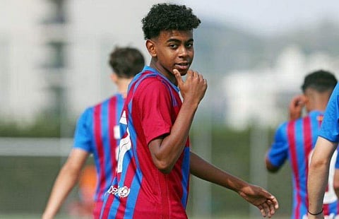 ലാമിന്‍ യാമല്‍/ഫോട്ടോ: ട്വിറ്റര്‍