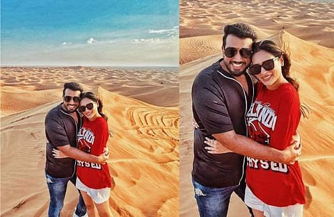 കാളിദാസും തരിണിയും/ ചിത്രം; ഇൻസ്റ്റ​ഗ്രാം