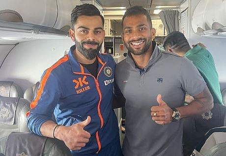 കോഹ്‌ലിയും കരുണരത്നെയും/ ഇൻസ്റ്റ​ഗ്രാം