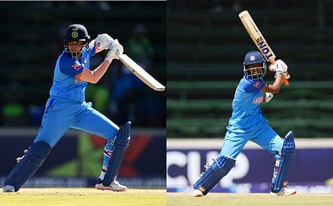 ഷെഫാലിയും ശ്വേതയും/ ട്വിറ്റർ