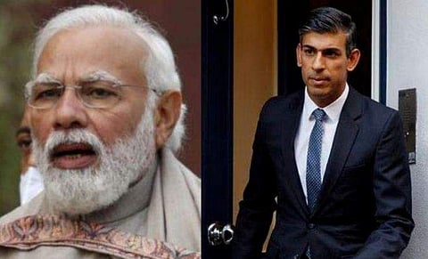 നരേന്ദ്രമോദി,ഋഷി സുനക്/ ഫയല്‍ ചിത്രം