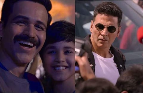 സെൽഫിയിൽ ഇമ്രാൻ ഹാഷ്മിയും അക്ഷയ് കുമാറും/ വിഡിയോ സ്ക്രീൻഷോട്ട്