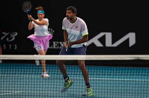 ഓസ്‌ട്രേലിയന്‍ ഓപ്പണ്‍ മിക്‌സഡ് ഡബിള്‍സില്‍ ഫൈനലില്‍ എത്തിയ സാനിയ - ബൊപ്പണ്ണ സഖ്യം