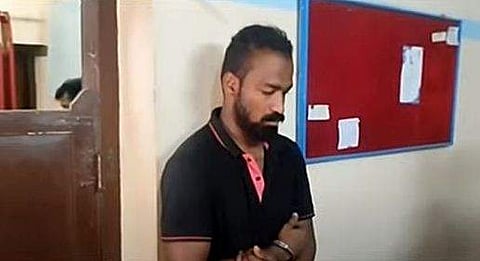 അറസ്റ്റിലായ പ്രതി പ്രണവ്‌