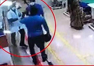 നഴ്സിന് നേരെ നടന്ന കയ്യേറ്റം, സ്‌ക്രീന്‍ഷോട്ട്