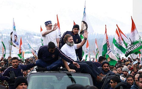 ഭാരത് ജോഡോ യാത്രയിൽ രാഹുൽ ​ഗാന്ധി/ ചിത്രം; ഫെയ്സ്ബുക്ക്