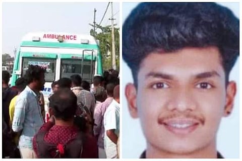 പൊലീസ് സ്റ്റേഷന് മുന്നിലെ നാട്ടുകാരുടെ പ്രതിഷേധം, അശ്വന്ത് വിജയന്‍