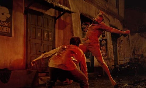 ചാവേർ ടീസറിൽ നിന്ന്