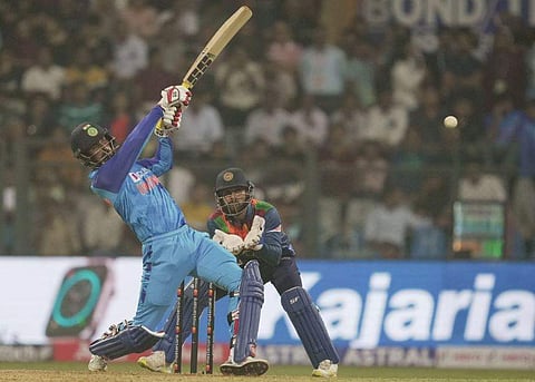 ദീപക് ഹൂഡയുടെ ബാറ്റിങ്/ പിടിഐ