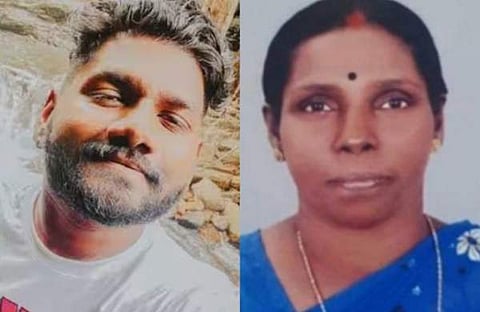 മരിച്ച അരവിന്ദും സന്ധ്യയും