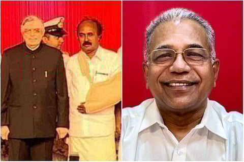 ഇ ചന്ദ്രശേഖരന്‍ ഗവര്‍ണര്‍ക്കൊപ്പം, പ്രകാശ് ബാബു