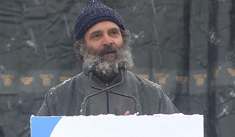 രാഹുല്‍ഗാന്ധി പ്രസംഗിക്കുന്നു/ ഫെയ്‌സ്ബുക്ക്‌