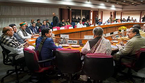 പാർലമെന്റ് സമ്മേളനത്തിന് മുന്നോടിയായി ചേർന്ന സർവ കക്ഷി യോ​ഗം/ പിടിഐ