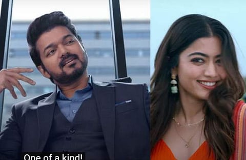 വാരിസ് ട്രെയിലറിൽ വിജയും രശ്മികയും