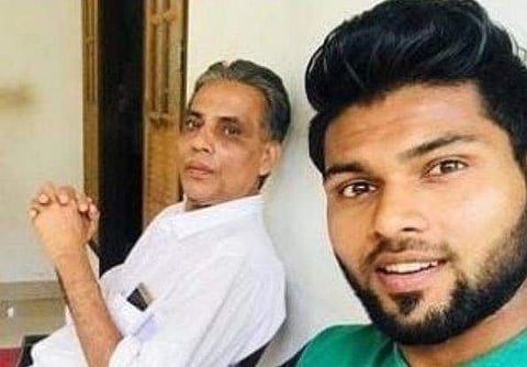 റിസ്വാനും പിതാവ് വി പി മുഹമ്മദ് അലിയും/ ചിത്രം: ഇൻസ്റ്റ​ഗ്രാം