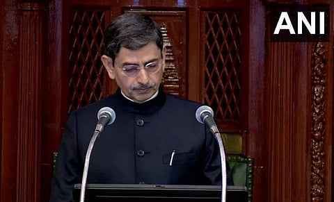 ഗവര്‍ണര്‍ ആര്‍ എന്‍ രവി പ്രസംഗിക്കുന്നു/ എഎന്‍ഐ