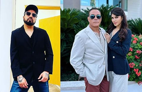 മിക സിങ്, വാൻ ഡാമിനൊപ്പം ജാക്വിലിൻ/ ഫെയ്സ്ബുക്ക്