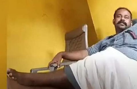 വീഡിയോ ദൃശ്യത്തില്‍ എംവി വൈശാഖന്‍