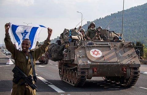 ഇസ്രയേല്‍ സൈനികടാങ്കുകൾ/ പിടിഐ