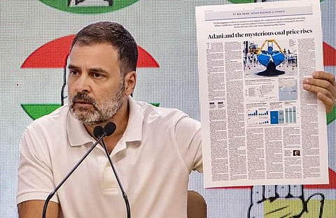 രാഹുല്‍ ഗാന്ധി പത്രസമ്മേളനത്തില്‍/പിടിഐ