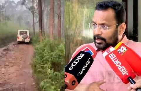 മൂന്നാറിലെ കയ്യേറ്റം ഒഴിപ്പിക്കല്‍, മന്ത്രി കെ രാജന്‍ മാധ്യമങ്ങളെ കാണുന്നു/വീഡിയോ സ്‌ക്രീന്‍ഷോട്ട്