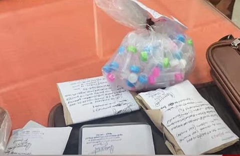 മയക്കുമരുന്ന് പിടികൂടിയപ്പോൾ, ടിവി ദൃശ്യം