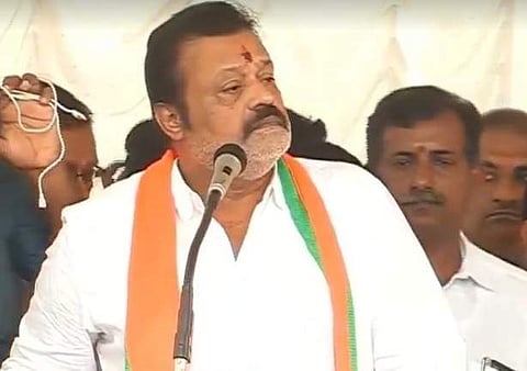 സുരേഷ് ഗോപി സംസാരിക്കുന്നു