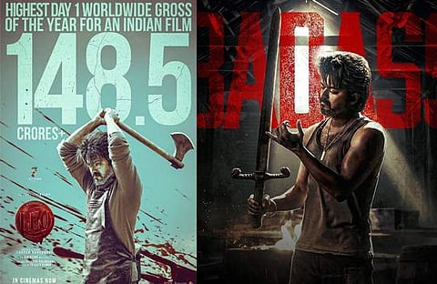 തീപ്പൊരി ലിയോ, ആദ്യ ദിനം നേടിയത് 148.5 കോടി; ഈ വർഷത്തെ ഏറ്റവും വലിയ ഓപ്പണിങ് കളക്ഷൻ