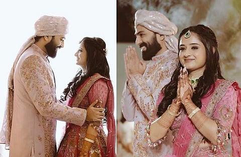 ഗോവിന്ദ് പത്മസൂര്യയും ഗോപിക അനിലും/ചിത്രം: ഫേയ്സ്ബുക്ക്