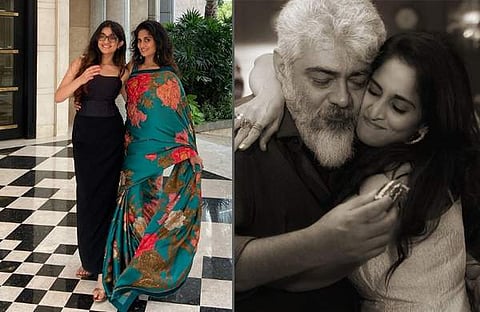 മകൾക്കൊപ്പം ശാലിനി, ശാലിനിയും അജിത്തും/ ഇൻസ്റ്റ​ഗ്രാം