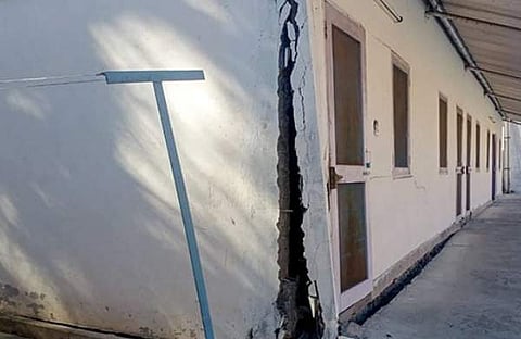 ഹിമാചലില്‍ വീടുകളില്‍ വിള്ളല്‍ പ്രത്യക്ഷപ്പെട്ടപ്പോള്‍, എക്‌സ്‌