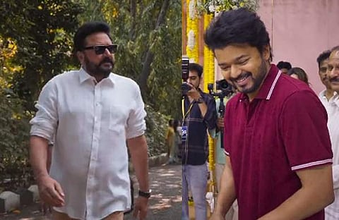 ജയറാം, വിജയ്/ വീഡിയോയില്‍ നിന്ന്‌