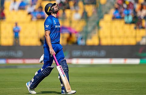 ഔട്ടായി മടങ്ങുന്ന ഡേവിഡ് മാലൻ/ പിടിഐ