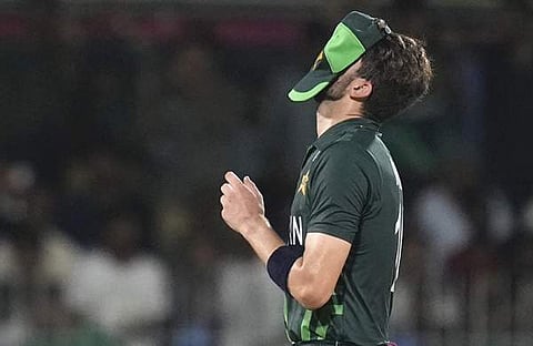 തോൽവിയുടെ നിരാശയിൽ ഷഹീൻ അഫ്രീദി/ പിടിഐ