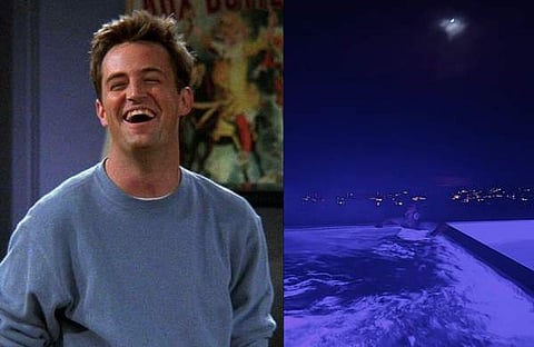 ഫ്രണ്ട്സിൽ മാത്യു പെറി, മാത്യു ഇൻസ്റ്റ​ഗ്രാമിൽ പങ്കുവച്ച ചിത്രം