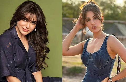 സാമന്ത, റിയ ചക്രബര്‍ത്തി