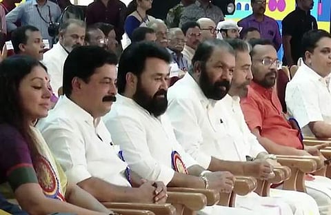 കേരളീയം പരിപാടിയുടെ  ഉദ്ഘാടന ചടങ്ങില്‍ നിന്ന്‌