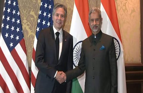 ആന്റണി ബ്ലിങ്കനും ജയ്ശങ്കറും/ എഎൻഐ