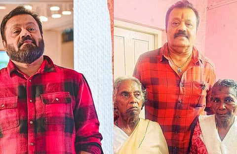 സുരേഷ് ഗോപി ഫെയ്‌സ്ബുക്കില്‍ പങ്കുവച്ച ചിത്രം