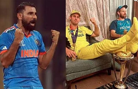 മുഹമ്മദ് ഷമി,മിച്ചല്‍ മാര്‍ഷ് /പിടിഐ