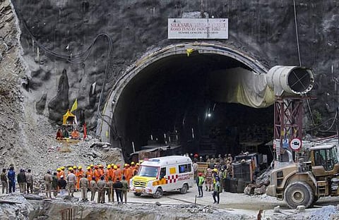 തൊഴിലാളികളെ രക്ഷപ്പെടുത്താനുള്ള അവസാന ഘട്ട ഒരുക്കങ്ങൾ/ പിടിഐ