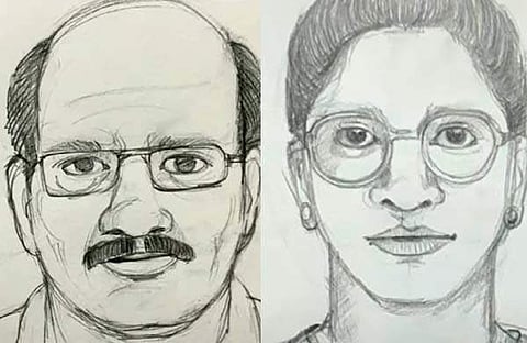 പൊലീസ് പുറത്തുവിട്ട പുതിയ രേഖാചിത്രം