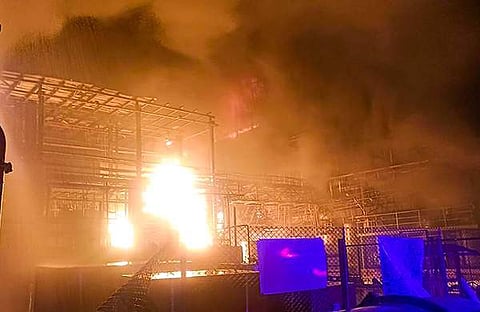 സൂറത്ത് ഫാക്ടറിയിലെ സ്‌ഫോടനം/ പിടിഐ