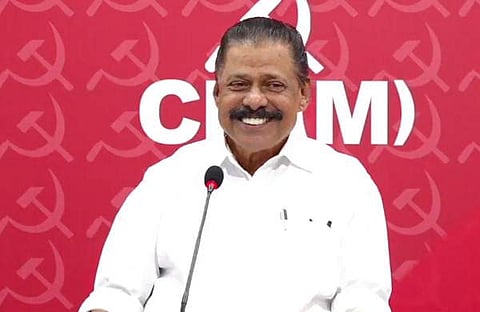 എംവി ​ഗോവിന്ദന്റെ വാർത്താസമ്മേളനം/ ഫെയ്സ്ബുക്ക്