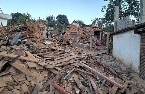 eartquake after affects in Nepal