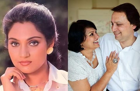 മാധവിയും ഭർത്താവും/ ഇൻസ്റ്റ​ഗ്രാം